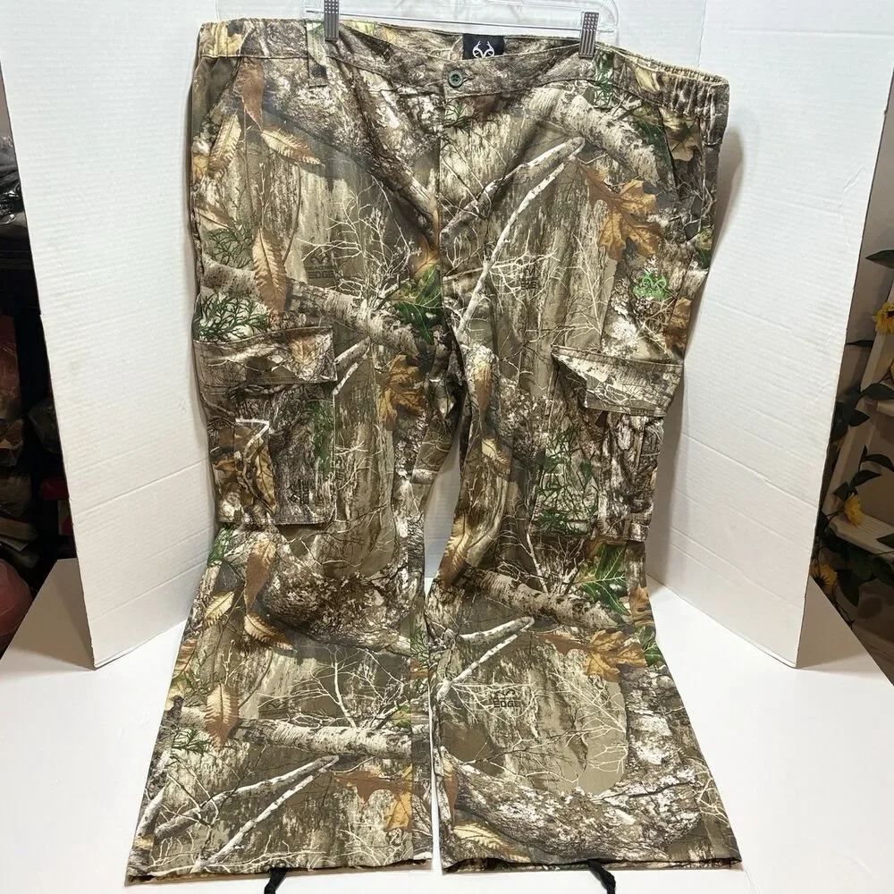 Realtree Edge Camo Men's Cargo Pants Hunting 3XL 48-50 Gorpcore